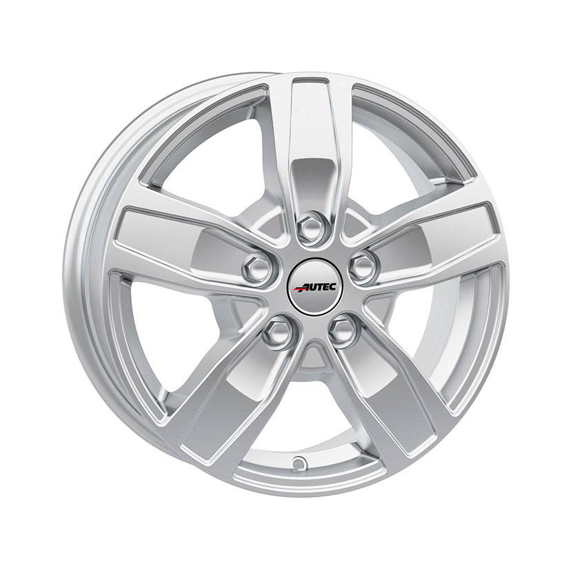 AUTEC Quantro Alloy Wheel 16x6.5 ET55 5x160 Brilliant Silver 65.1mm CB