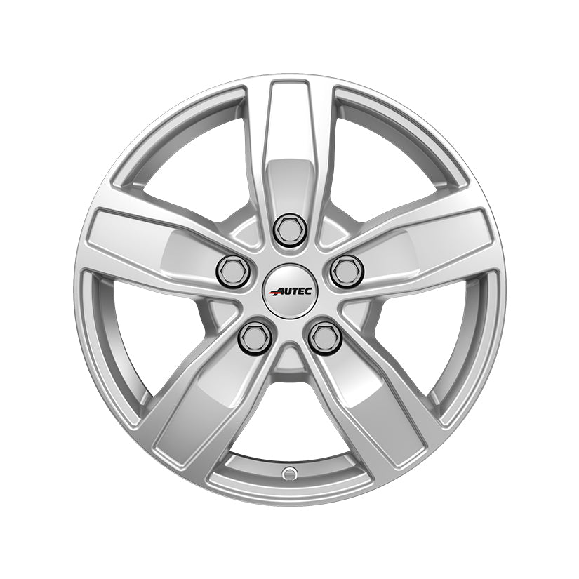 AUTEC Quantro Alloy Wheel 16x6.5 ET55 5x160 Brilliant Silver 65.1mm CB
