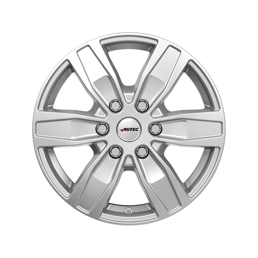 AUTEC Quantro Alloy Wheel 16x6.5 ET50 6x120 Brilliant Silver 74.6mm CB
