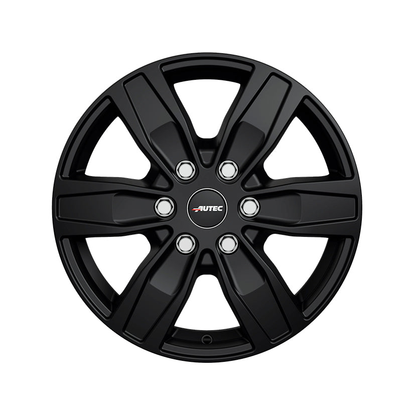 AUTEC Quantro Alloy Wheel 16x6.5 ET50 6x120 Black Matt 74.6mm CB