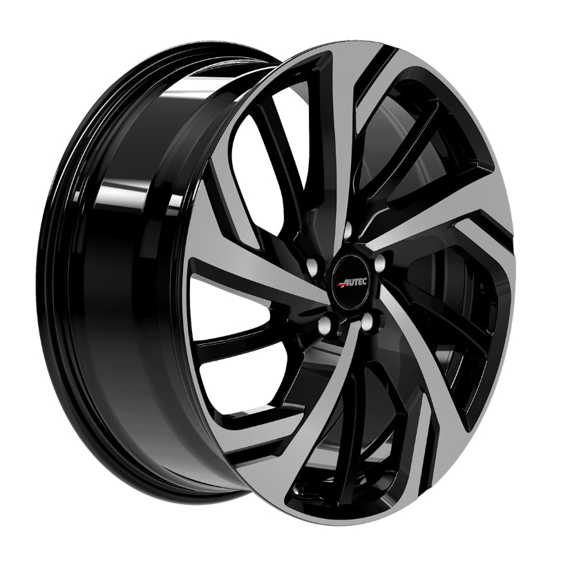 AUTEC Rixon Alloy Wheel 18x8 ET43 5x112 Black Polished 66.5mm CB
