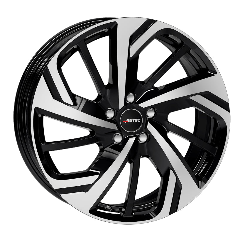AUTEC Rixon Alloy Wheel 18x8 ET43 5x112 Black Polished 66.5mm CB