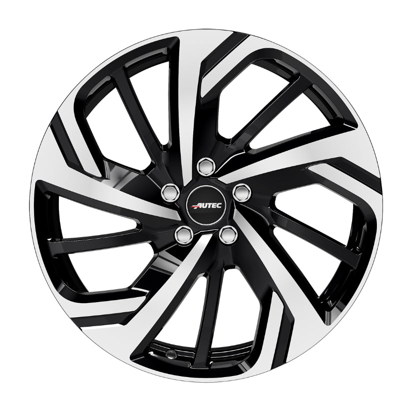 AUTEC Rixon Alloy Wheel 20x9 ET53 5x108 Black Polished 63.3mm CB