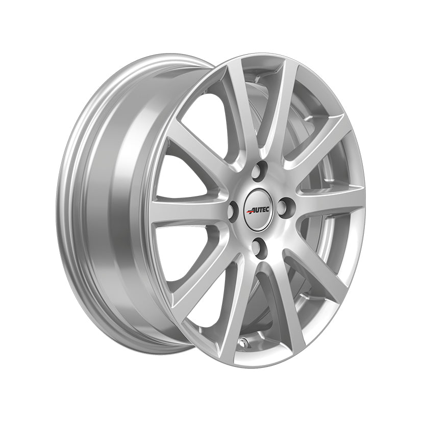 AUTEC Skandic Alloy Wheel 16x6.5 ET20 4x108 Brilliant Silver 65.1mm CB
