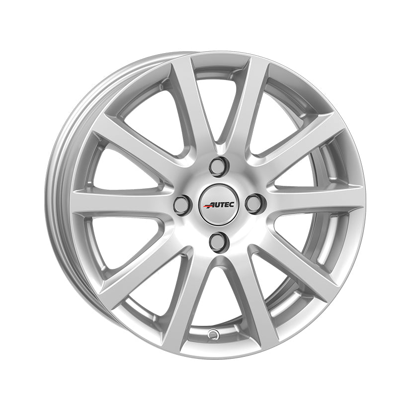 AUTEC Skandic Alloy Wheel 16x6.5 ET45 4x100 Brilliant Silver 60.1mm CB