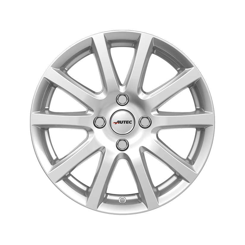 AUTEC Skandic Alloy Wheel 16x6.5 ET37 4x100 Brilliant Silver 60.1mm CB