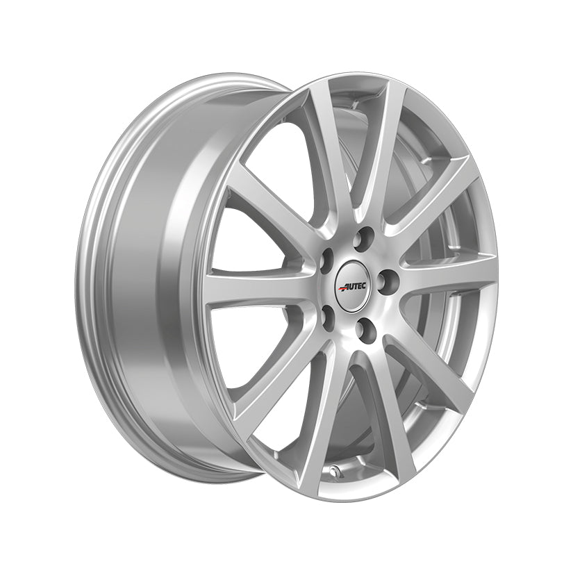 AUTEC Skandic Alloy Wheel 18x7.5 ET38 5x114 Brilliant Silver 70mm CB