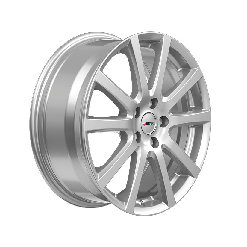 AUTEC Skandic ECE Alloy Wheel 16x6.5 ET43 5x112 Brilliant Silver 57.1mm CB