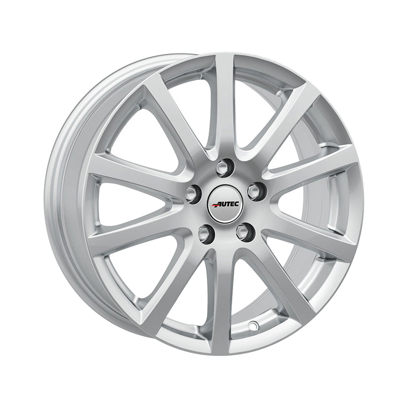 AUTEC Skandic ECE Alloy Wheel 17x7 ET49 5x112 Brilliant Silver 57.1mm CB