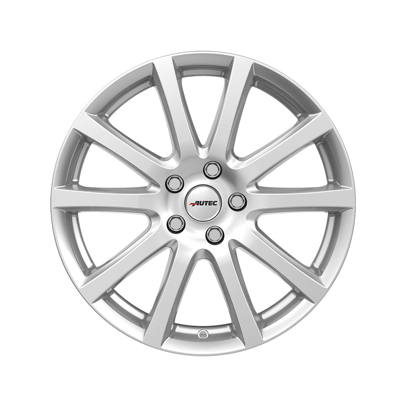 AUTEC Skandic ECE Alloy Wheel 17x7 ET50 5x108 Brilliant Silver 63.3mm CB