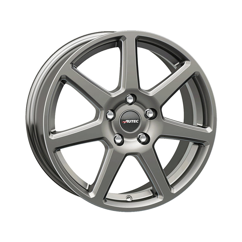 AUTEC Tallin Alloy Wheel 18x7.5 ET46 5x100 Titanium Silver 57.1mm CB
