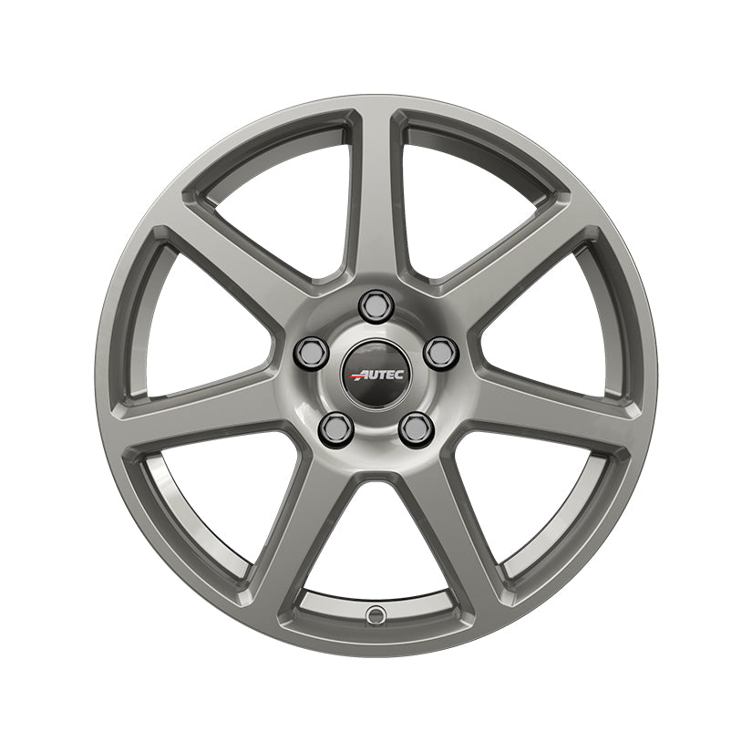 AUTEC Tallin Alloy Wheel 18x7.5 ET49 5x108 Titanium Silver 65.1mm CB