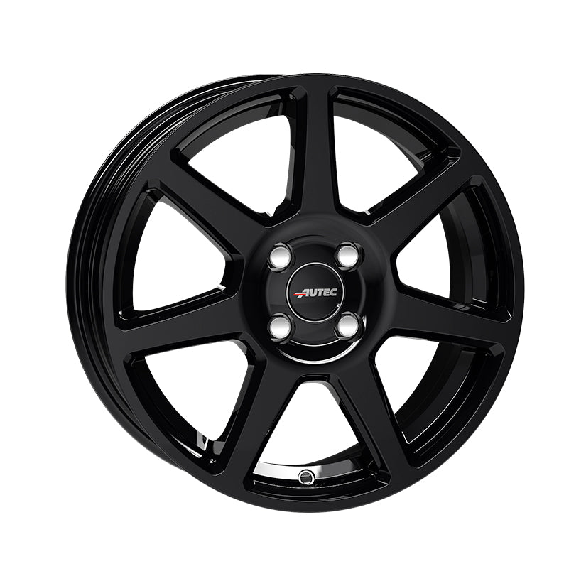 AUTEC Tallin Alloy Wheel 16x6.5 ET38 4x108 Black 70mm CB