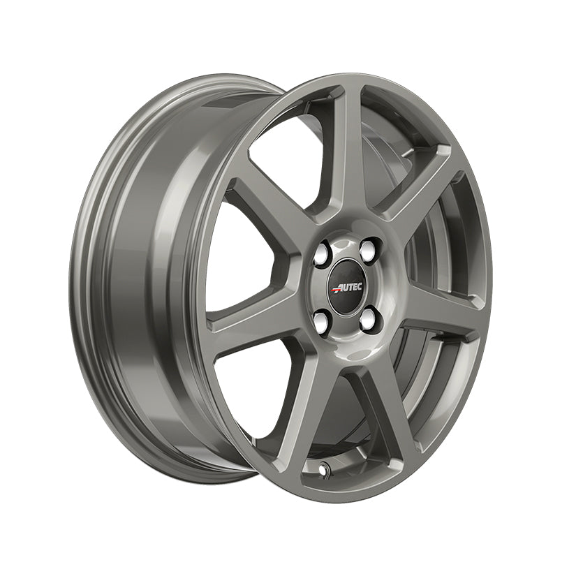 AUTEC Tallin Alloy Wheel 15x6.5 ET42 4x108 Titanium Silver 63.3mm CB