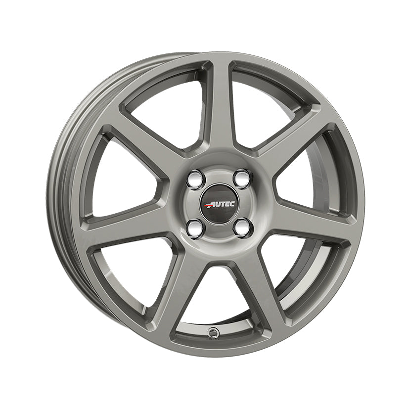 AUTEC Tallin Alloy Wheel 16x6.5 ET38 4x108 Titanium Silver 70mm CB