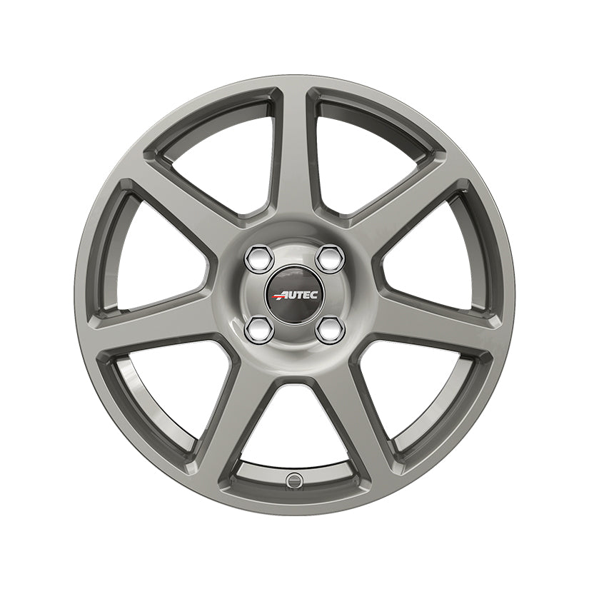 AUTEC Tallin Alloy Wheel 15x6.5 ET42 4x108 Titanium Silver 63.3mm CB