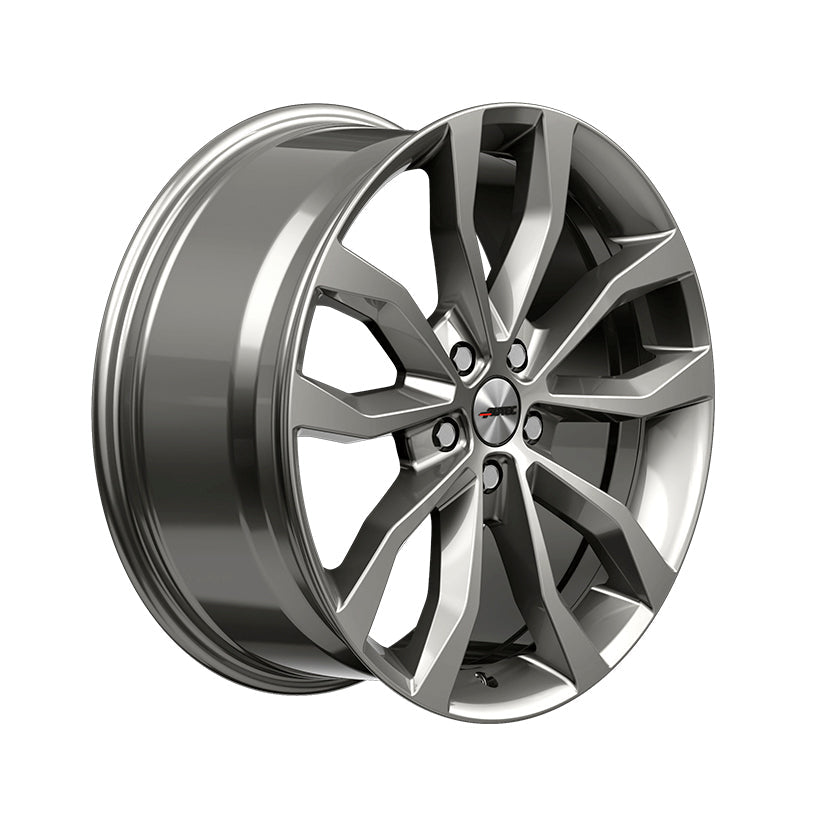 AUTEC Uteca Alloy Wheel 18x8 ET25 5x112 Titanium Silver 70mm CB