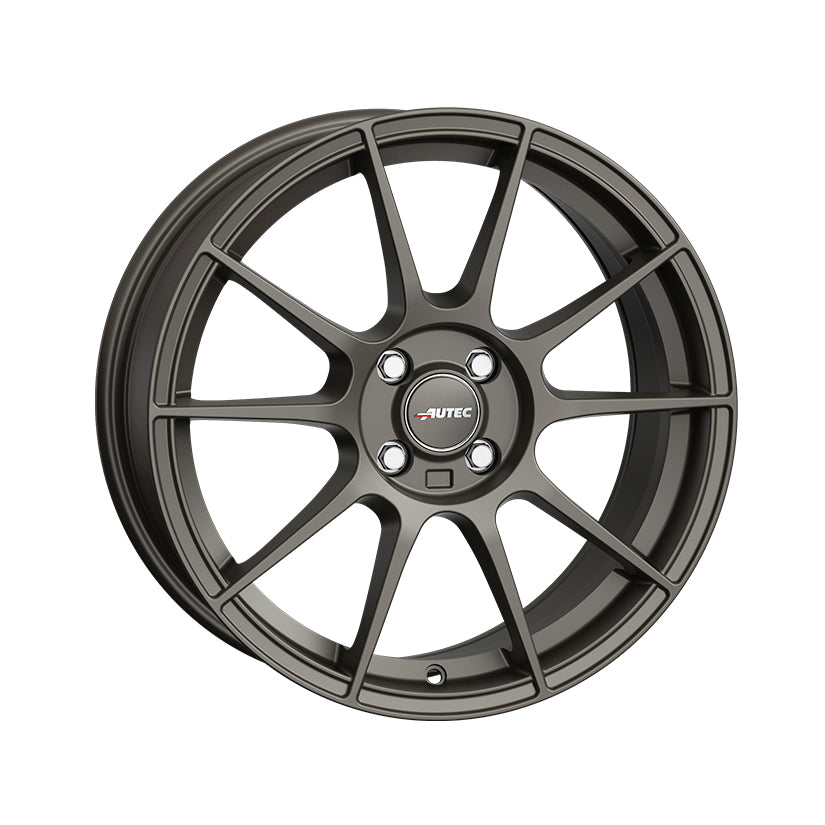 AUTEC Wizard Alloy Wheel 17x7.5 ET45 4x108 Gunmetal Matt 63.3mm CB