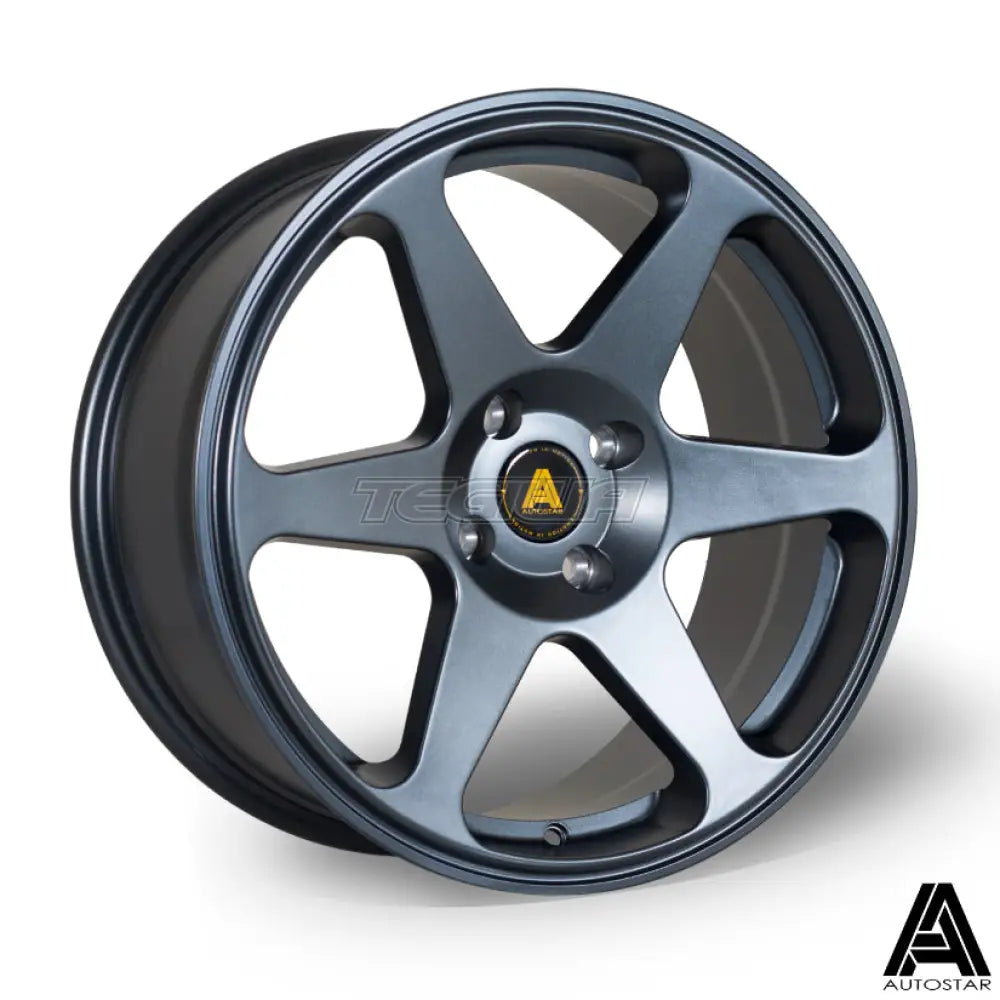 Autostar Chaser Alloy Wheel 17x8 ET35 5x100 Flat Gunmetal 67.1mm CB