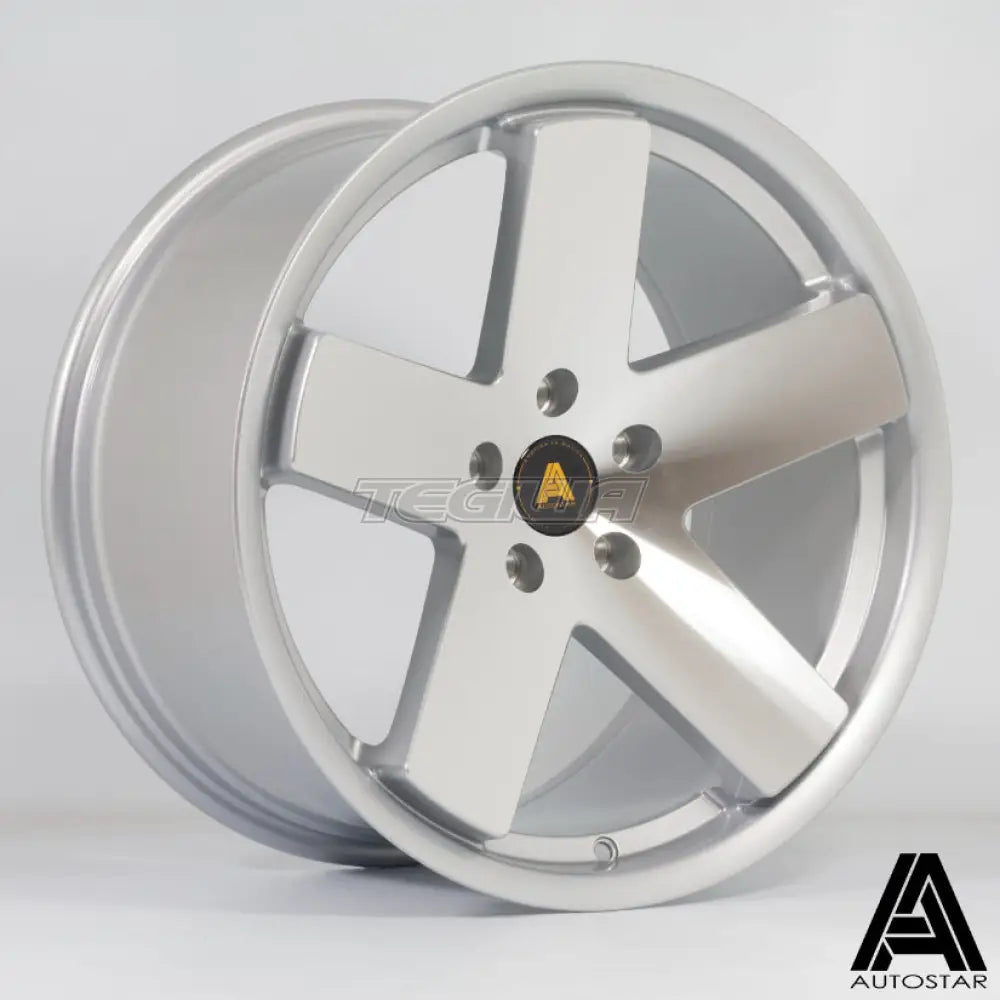 Autostar Euro Alloy Wheel 18x9.5 ET33 5x112 Silver Polished Face 73.1mm CB