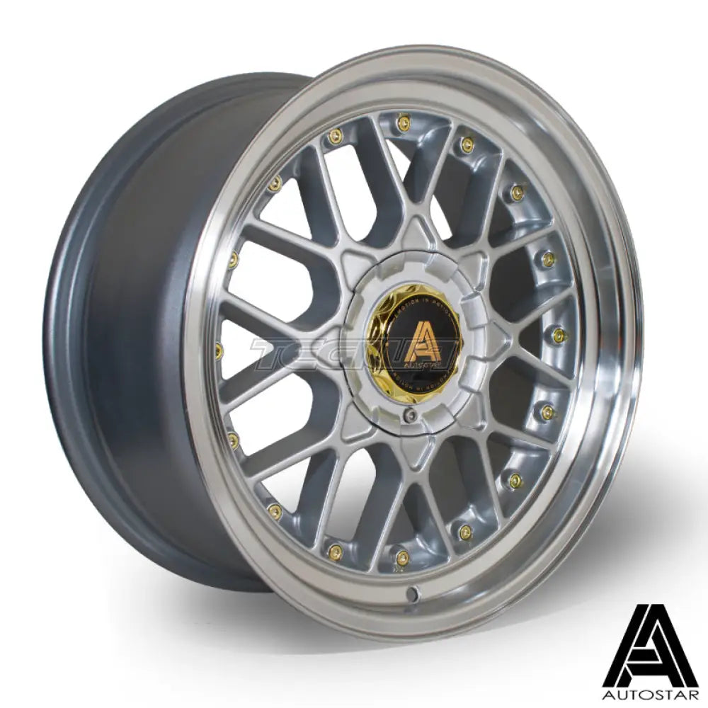 Autostar Sprint Alloy Wheel 17x8 ET30 4x100x4x98 Silver Polished Lip 67.1mm CB