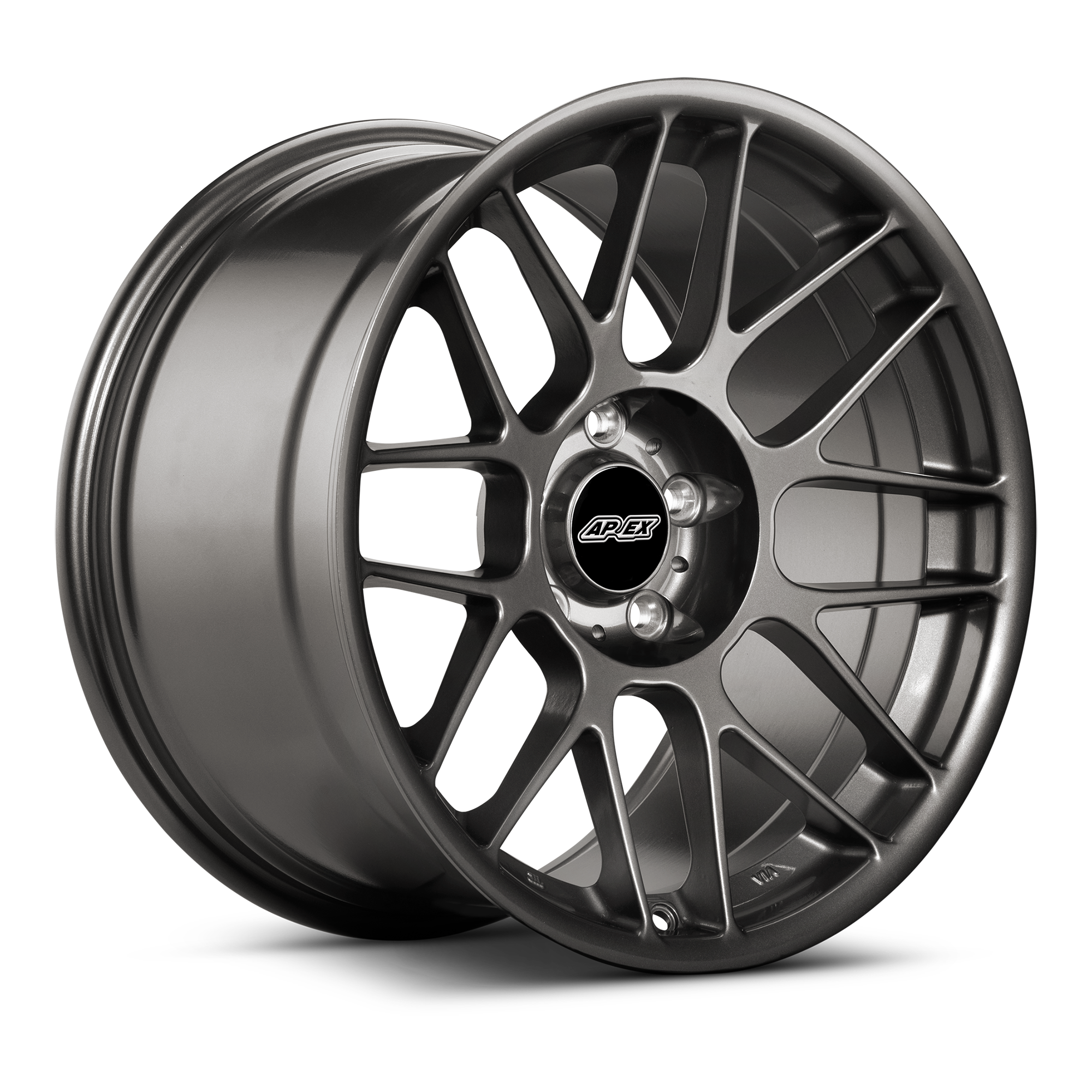 Apex ARC-8 Alloy Wheel 18x10 ET25 5x120 Anthracite 72.56mm CB