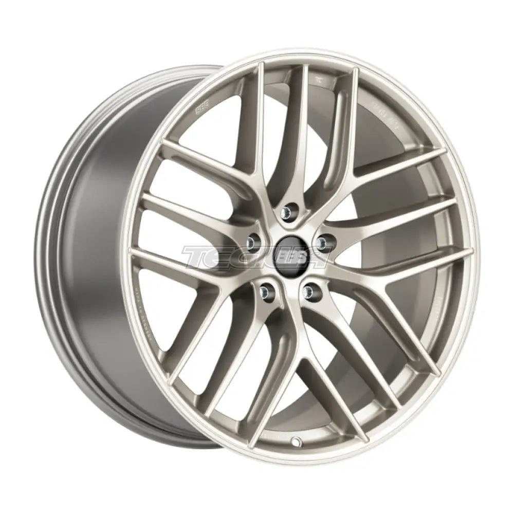 BBS CC-R AD Alloy Wheel 19x10 ET61.5 5x117 White Gold 70.05mm CB