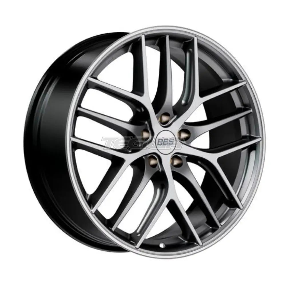 BBS CC-R Alloy Wheel 19x9.5 ET40 5x120 Satin Graphite Diamond Cut 82mm CB