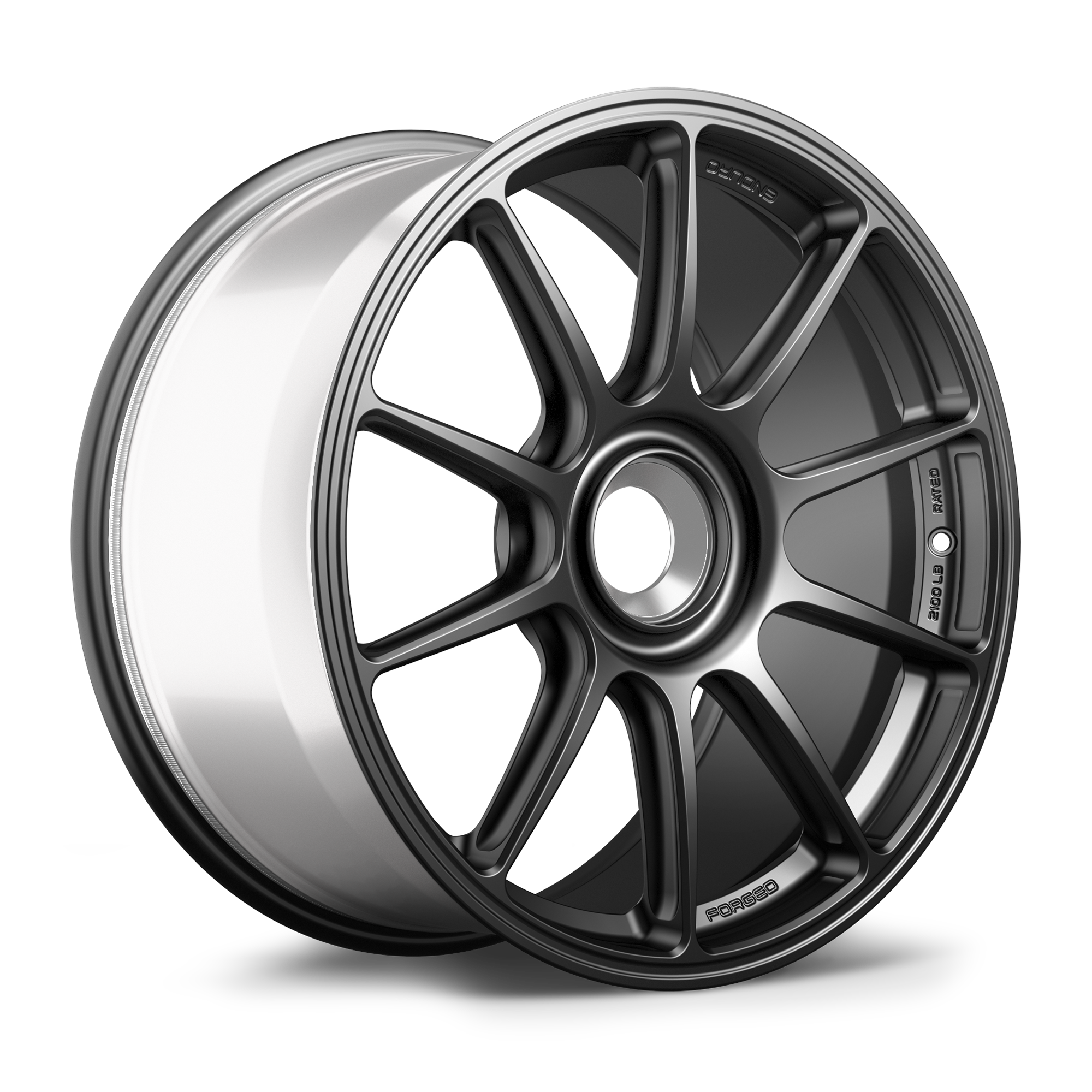 Apex SM-10RE Alloy Wheel 19x9.5 ET50 PSCL 101mm CB Satin Black