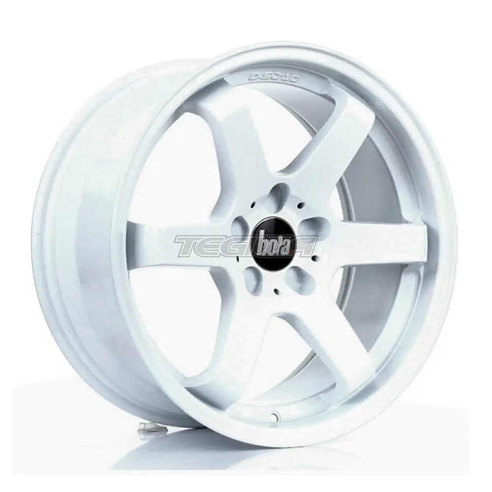 BOLA B1 Alloy Wheel 18x8.5 5x100 ET40 To 45 72.6mm CB White
