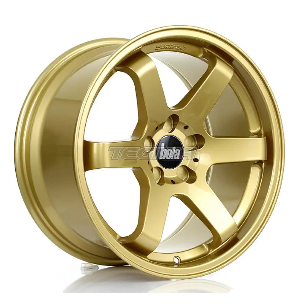 BOLA B1 Alloy Wheel 18x9.5 5x105 ET30 To 45 72.6mm CB Gold