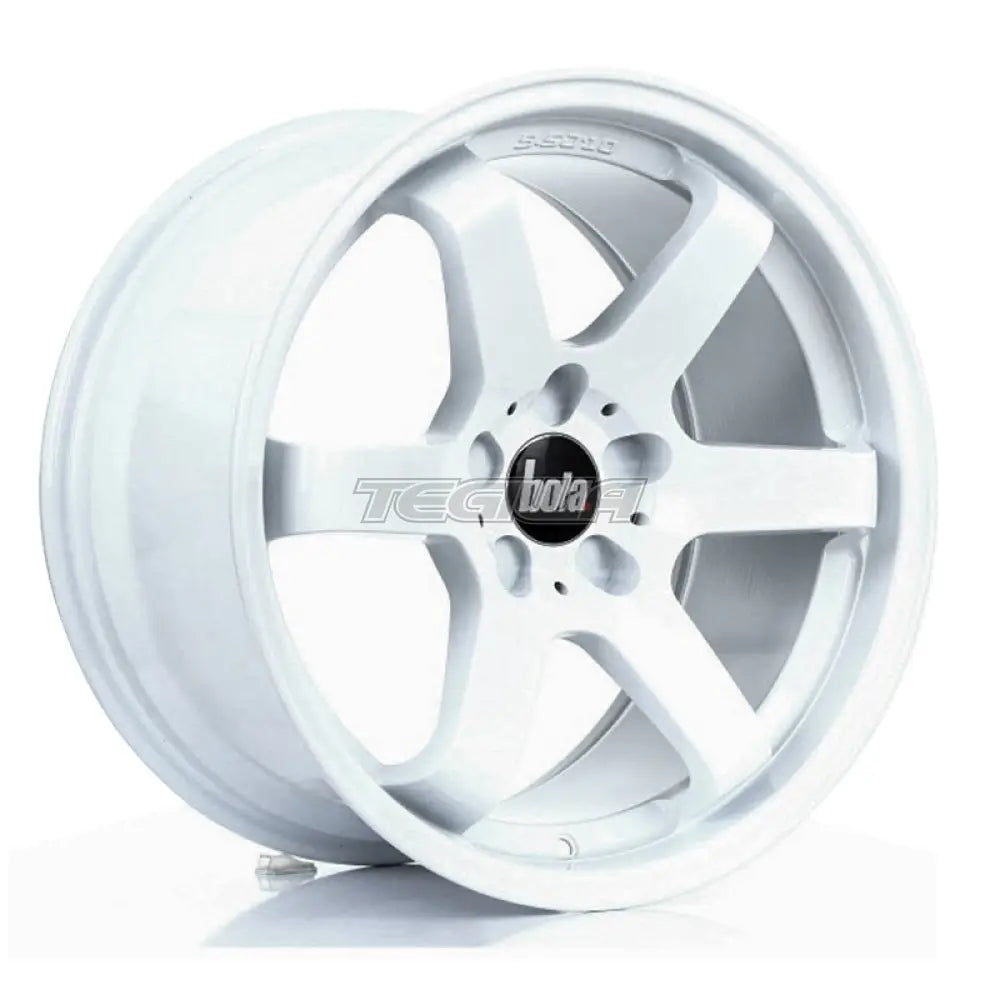 BOLA B1 Alloy Wheel 18x9.5 5x112 ET35 To 45 67.1mm CB White