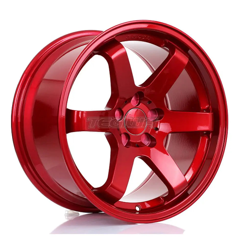 BOLA B1 Alloy Wheel 18x9.5 5x127 ET30 To 45 72.6mm CB Candy Red