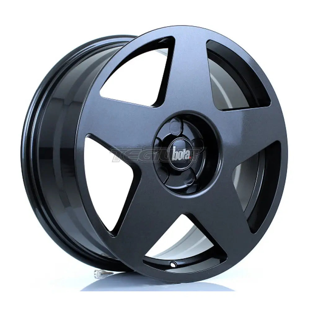 BOLA B10 Alloy Wheel 18x8 5x100 ET30 To 45 72.6mm CB Gloss Gunmetal