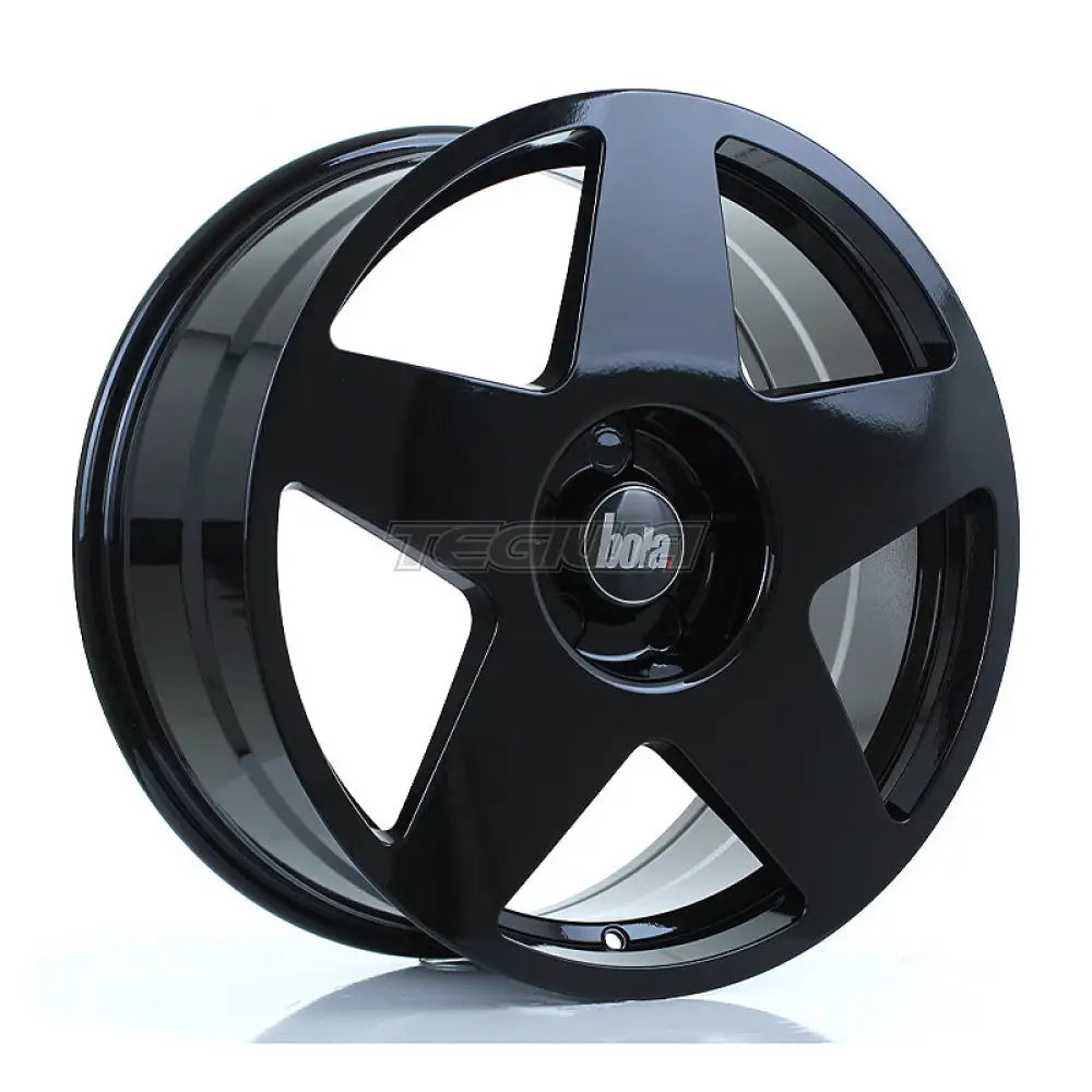 BOLA B10 Alloy Wheel 19x8.5 5x100 ET25 To 45 72.6mm CB Gloss Black