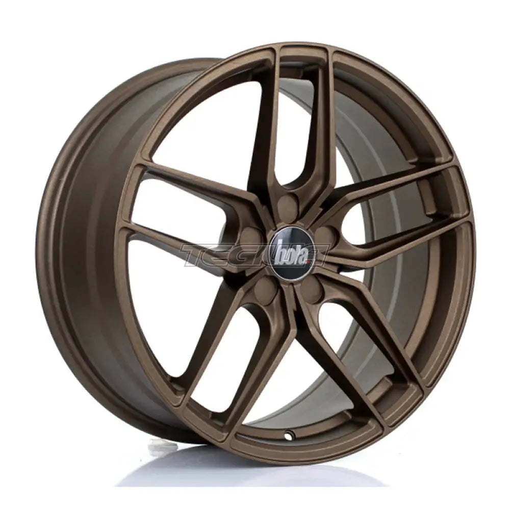 BOLA B11 Alloy Wheel 19x8.5 5x100 ET25 To 52 72.6mm CB Matt Bronze