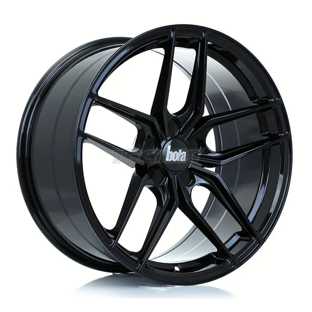 BOLA B11 Alloy Wheel 19x9.5 5x128 ET25 To 45 72.6mm CB Gloss Black