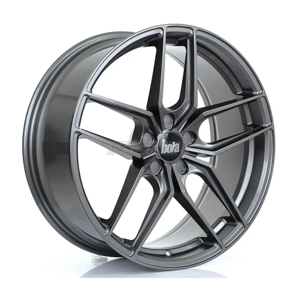 BOLA B11 Alloy Wheel 20x8.5 5x110 ET20 To 45 72.6mm CB Light Gunmetal