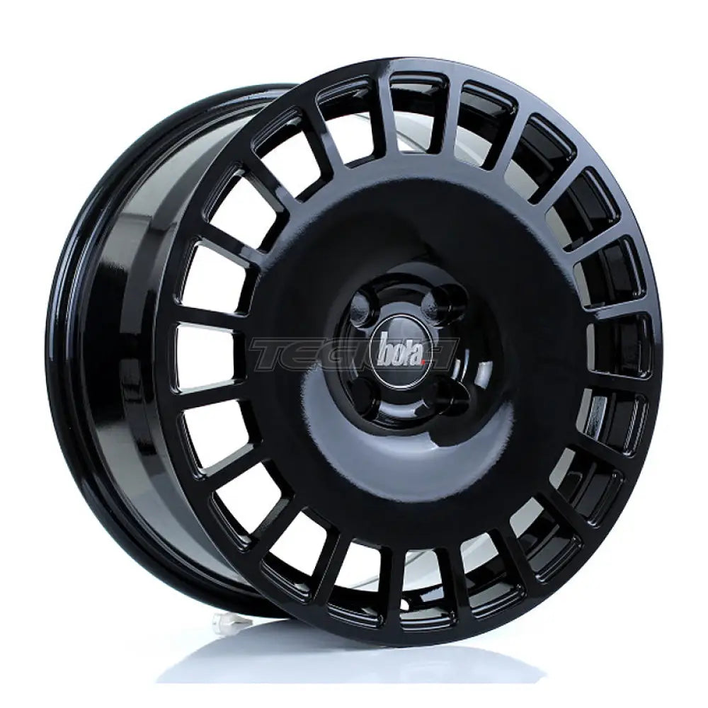 BOLA B12 Alloy Wheel 17x8 5x108 ET30 To 45 72.6mm CB Gloss Black