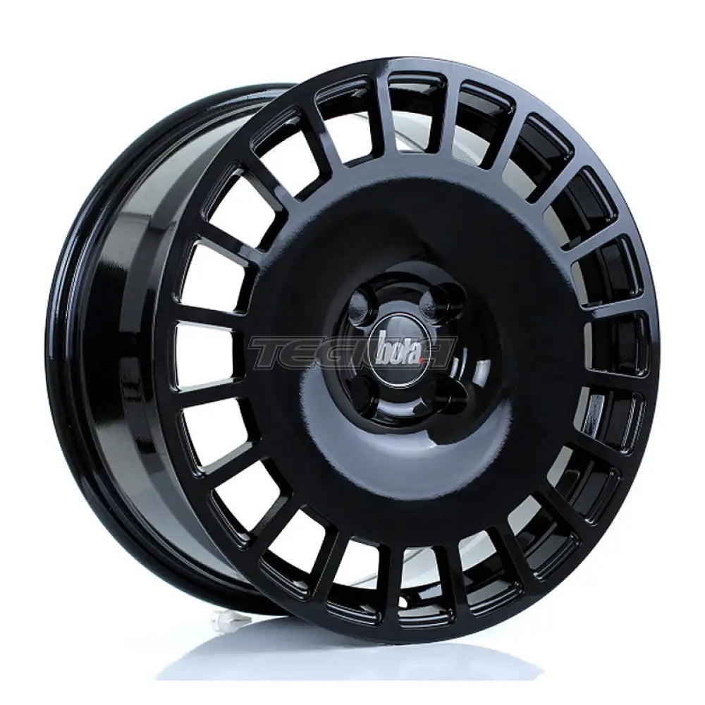 BOLA B12 Alloy Wheel 17x8 5x110 ET30 To 45 72.6mm CB Gloss Black