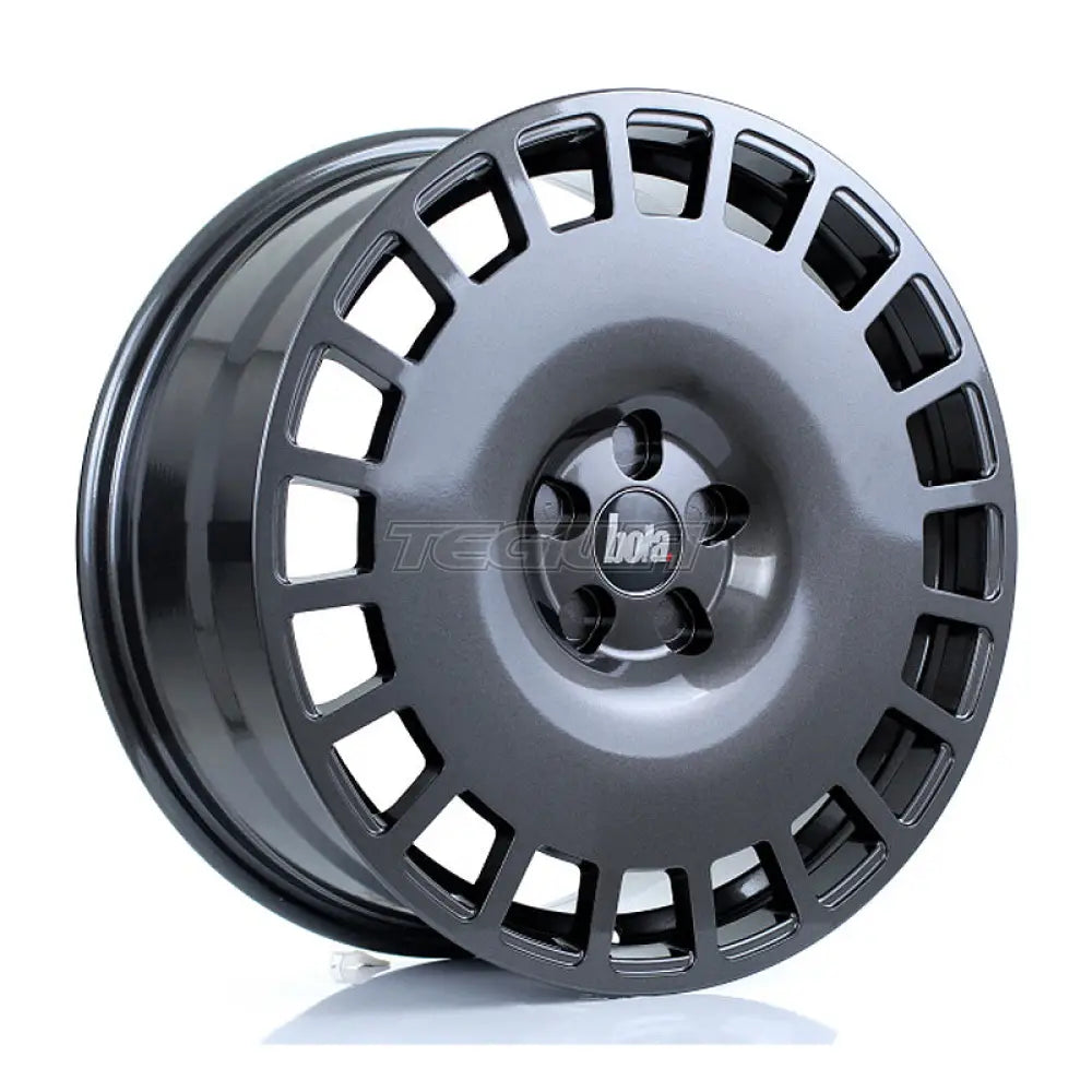 BOLA B12 Alloy Wheel 18x8 5x100 ET30 To 45 72.6mm CB Gloss Gunmetal
