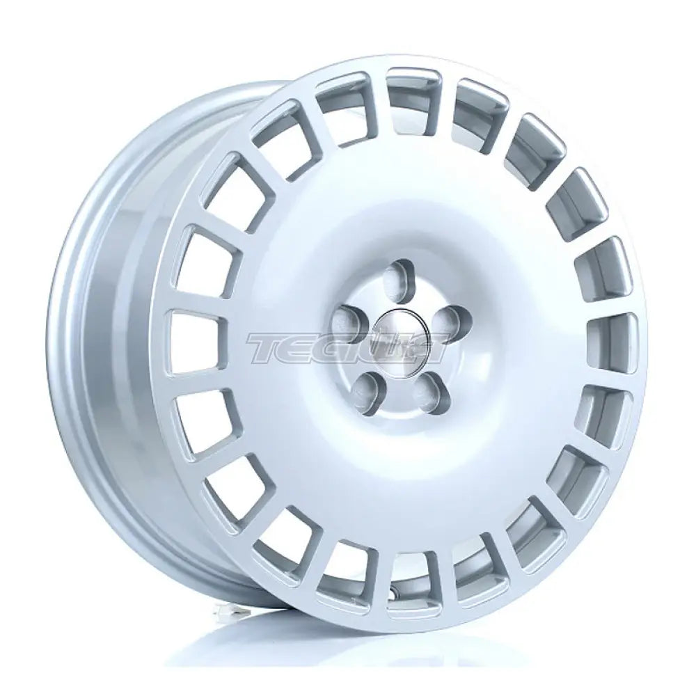 BOLA B12 Alloy Wheel 18x8 5x100 ET40 To 45 72.6mm CB Crystal Silver