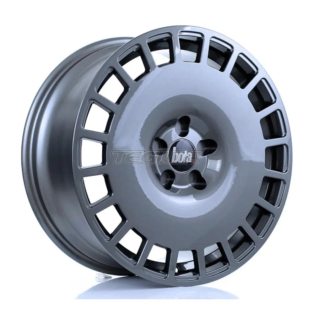 BOLA B12 Alloy Wheel 19x8.5 5x108 ET25 To 45 71.6mm CB Gloss Gunmetal
