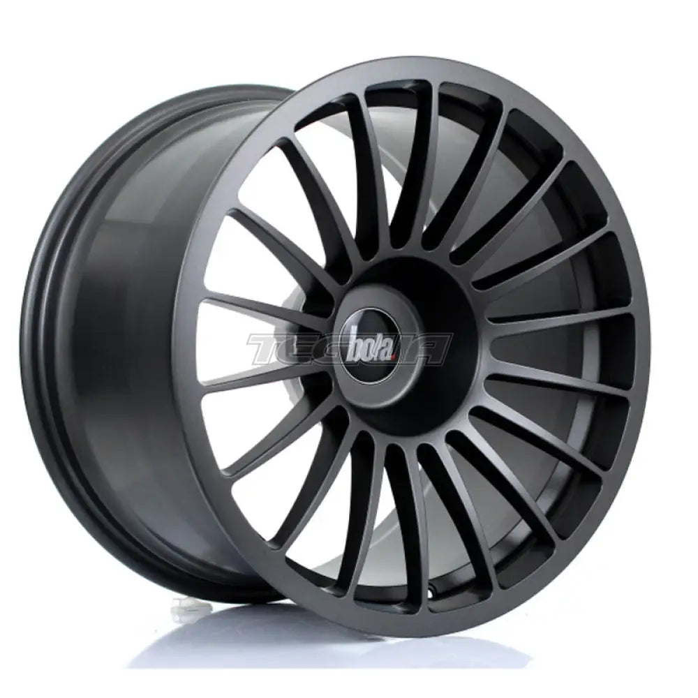 BOLA B14 Alloy Wheel 18x10.5 5x105 ET10 To 25 72.6mm CB Matt Gunmetal