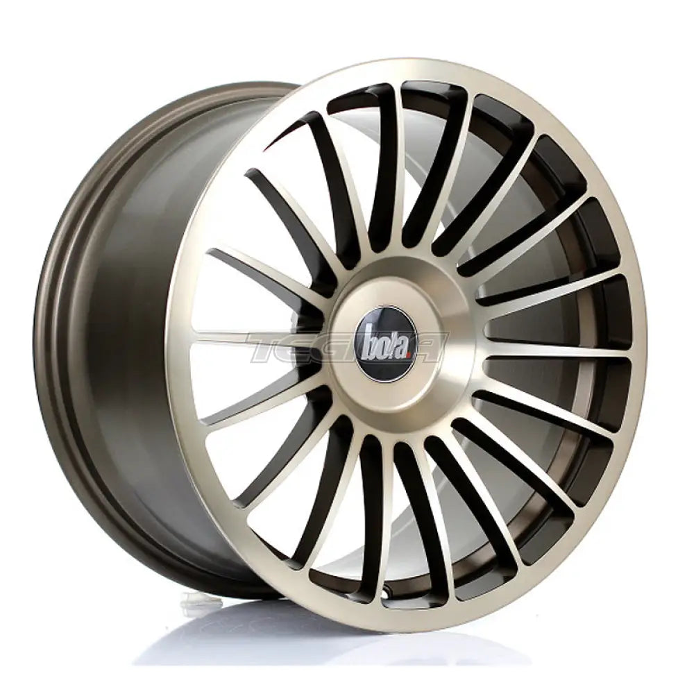 BOLA B14 Alloy Wheel 18x9.5 5x105 ET30 To 45 72.6mm CB Hyper Bronze