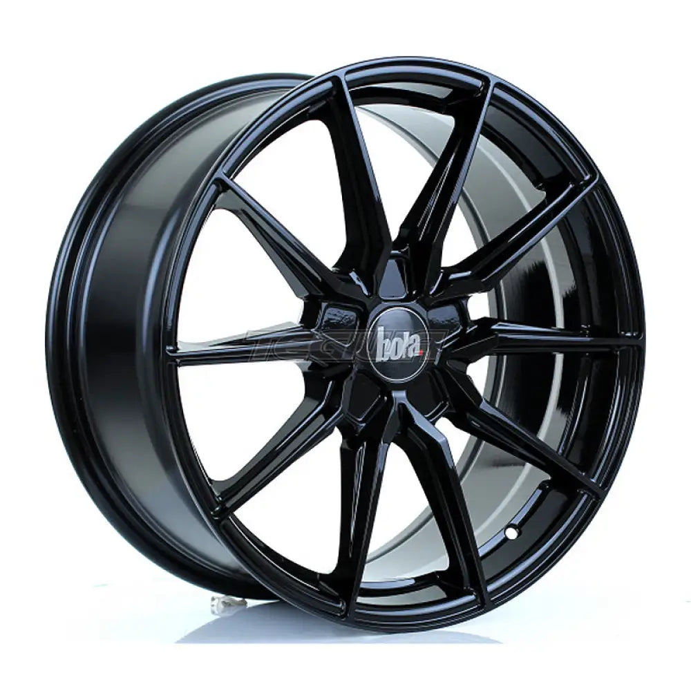 BOLA B16 Alloy Wheel 19x8.5 5x128 ET25 To 45 72.6mm CB Gloss Black
