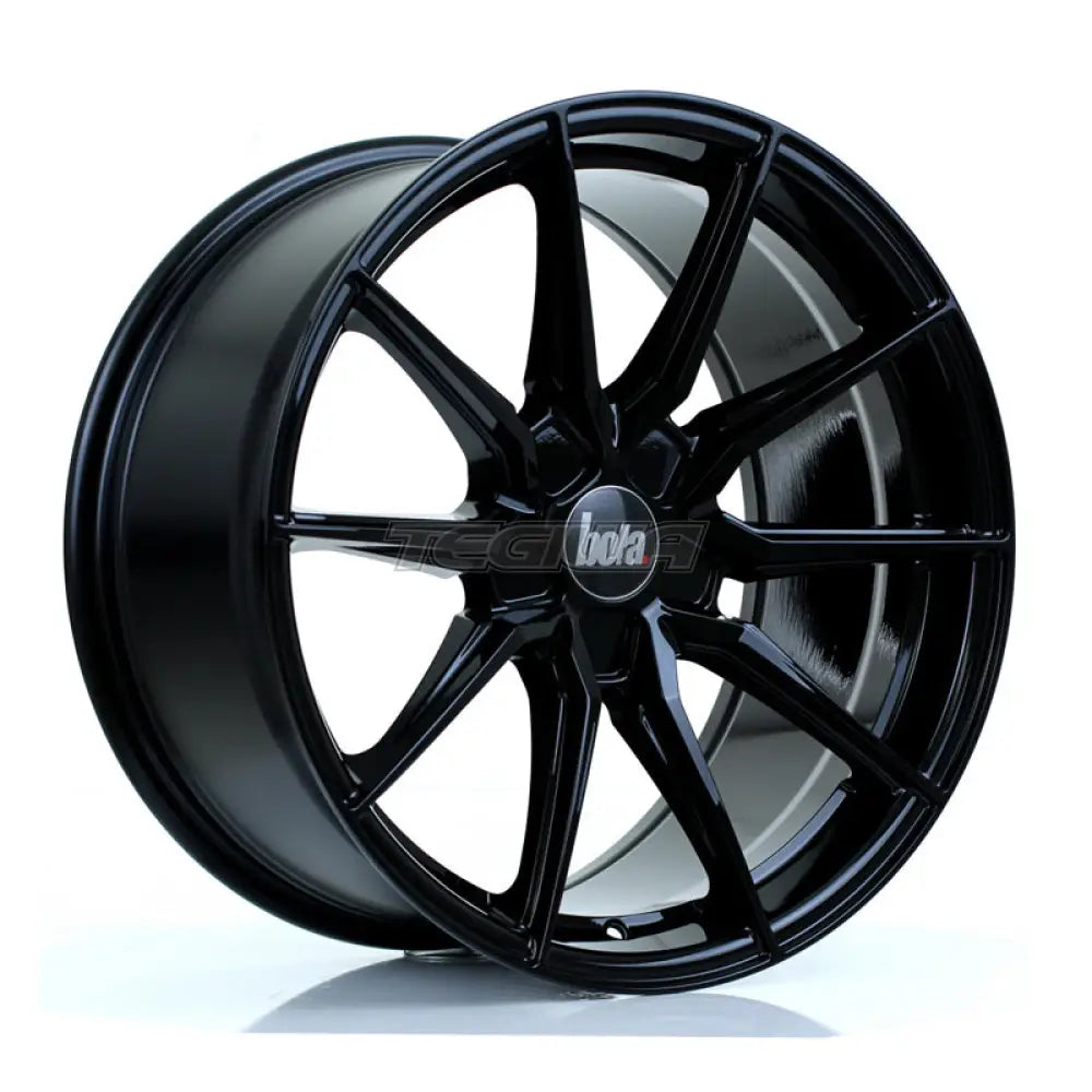 BOLA B16 Alloy Wheel 19x9.5 5x114 ET25 To 45 72.6mm CB Gloss Black