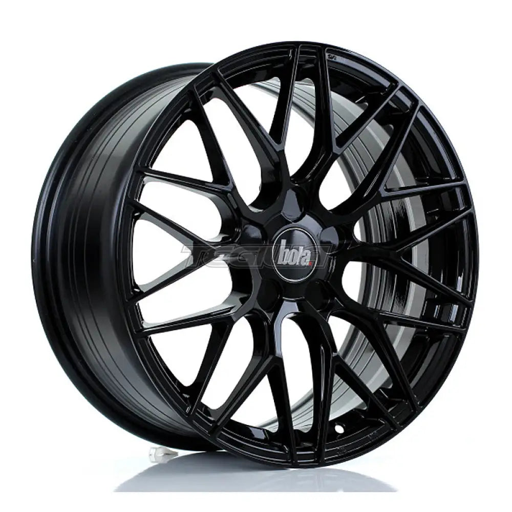 BOLA B17 Alloy Wheel 17x8 5x100 ET35 To 45 72.6mm CB Gloss Black