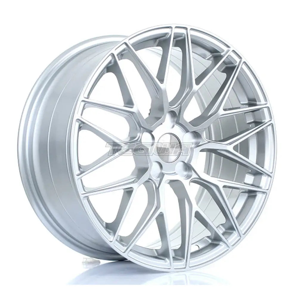 BOLA B17 Alloy Wheel 18x8.5 5x100 ET40 To 45 72.6mm CB Crystal Silver