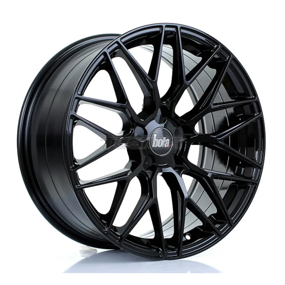 BOLA B17 Alloy Wheel 18x8.5 5x120 ET25 To 45 72.6mm CB Gloss Black